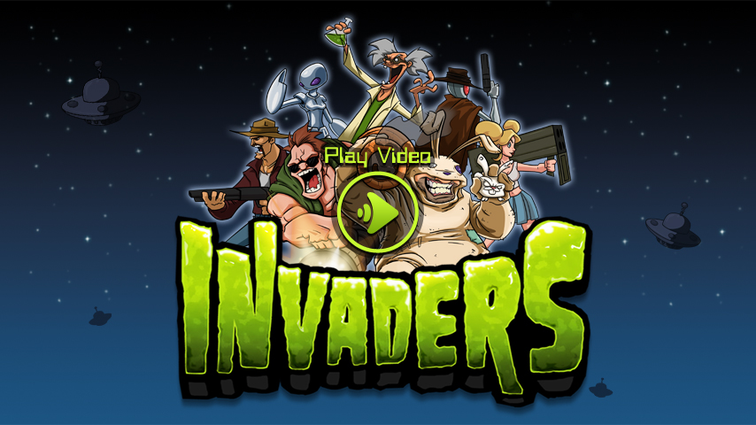 invaders game trailer