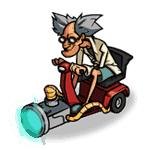 crazy old man sprite